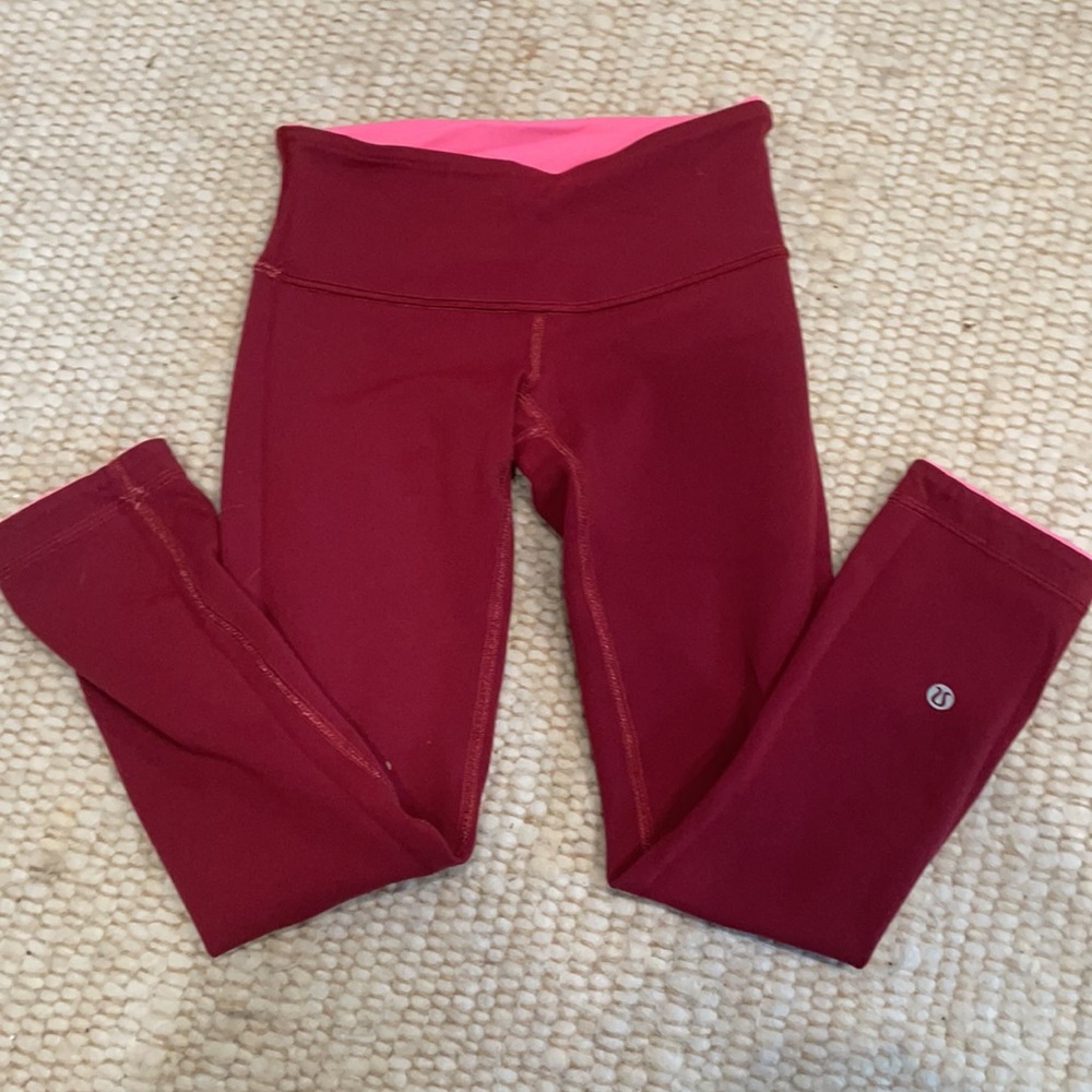lululemon wunder-under reversible leggings